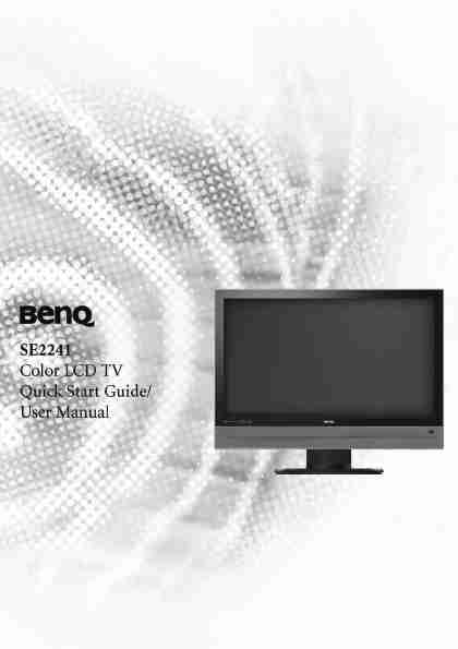 BenQ Flat Panel Television SE2241-page_pdf